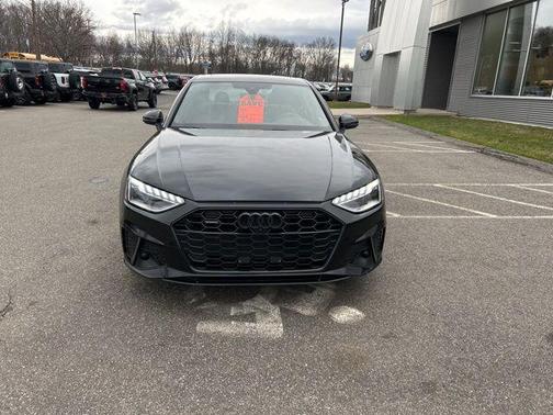 Mythos Black Metallic 2023 Audi A4 45 S line Premium Plus