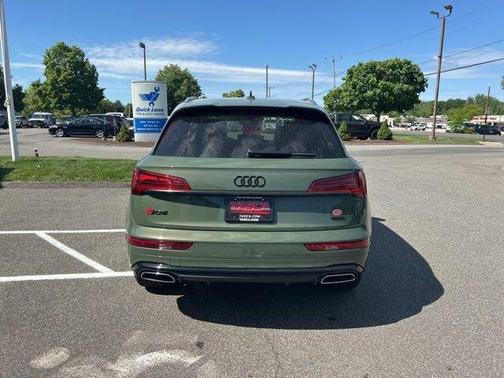 District Green Metallic 2024 Audi Q5 45 S line quattro Premium