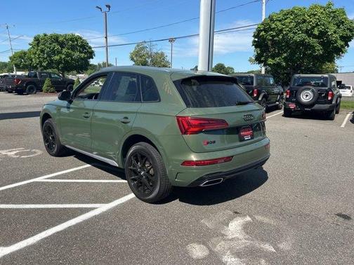 District Green Metallic 2024 Audi Q5 45 S line quattro Premium