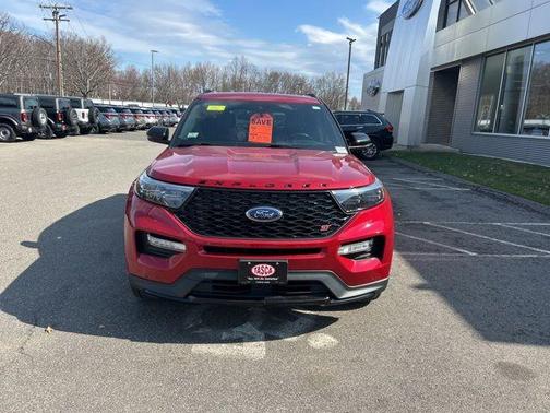 Rapid Red Metallic Tinted Clearcoat 2023 Ford Explorer ST