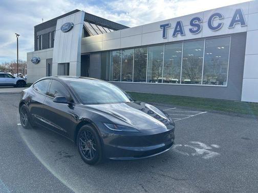 Stealth Gray 2025 Tesla Model 3 Long Range