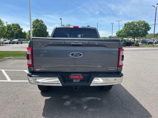 Gray 2021 Ford F-150 Lariat