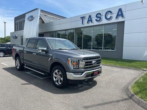 Gray 2021 Ford F-150 Lariat