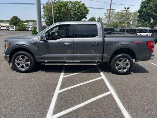 Gray 2021 Ford F-150 Lariat