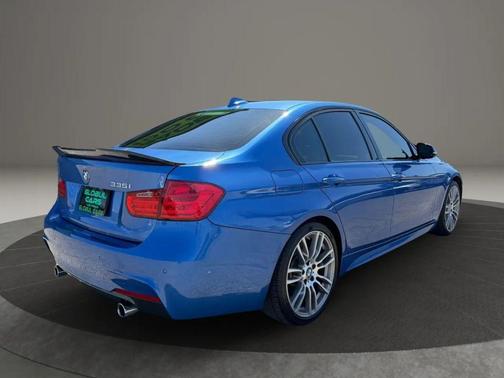 Blue 2015 BMW 335 335i Sedan 4D