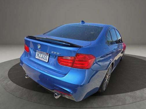 Blue 2015 BMW 335 335i Sedan 4D