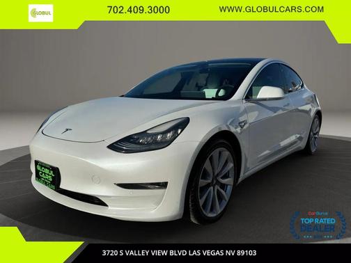 Pearl White Multi-Coat 2020 Tesla Model 3 Standard Range