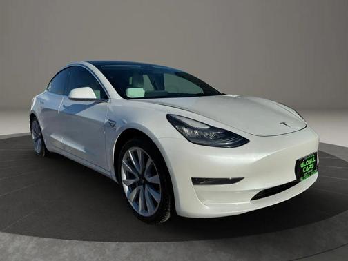 Pearl White Multi-Coat 2020 Tesla Model 3 Standard Range