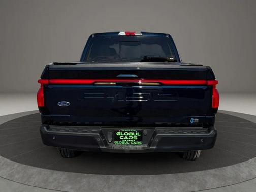 Antimatter Blue Metallic 2022 Ford F-150 Lightning Platinum