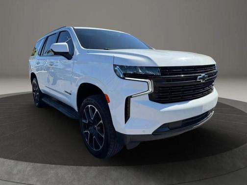 Summit White 2023 Chevrolet Tahoe 4WD RST