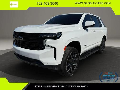 Summit White 2023 Chevrolet Tahoe 4WD RST