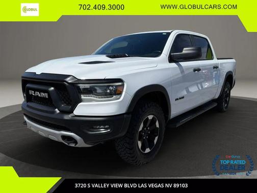 Bright White Clearcoat 2021 RAM 1500 Rebel