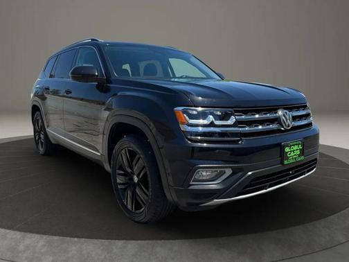 Deep Black Pearl 2018 Volkswagen Atlas 3.6L SEL Premium