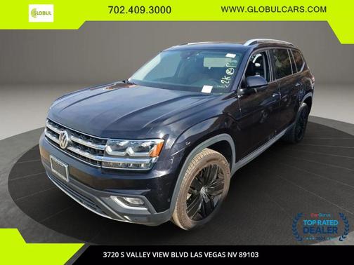 Deep Black Pearl 2018 Volkswagen Atlas 3.6L SEL Premium SUV