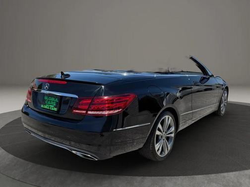 Black 2014 Mercedes-Benz E-Class E 350 Cabriolet 2D