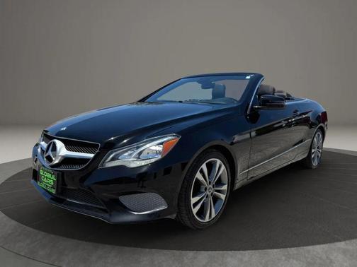 Black 2014 Mercedes-Benz E-Class E 350 Cabriolet 2D