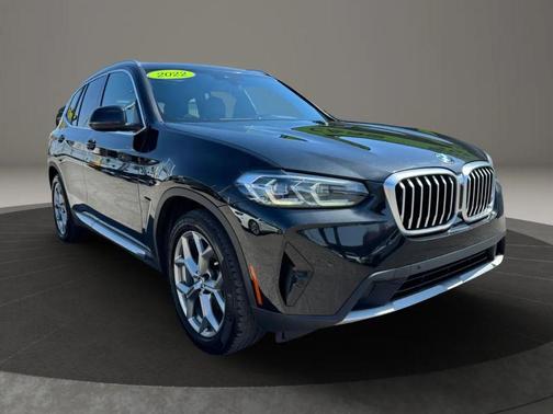 Black 2022 BMW X3 xDrive30i