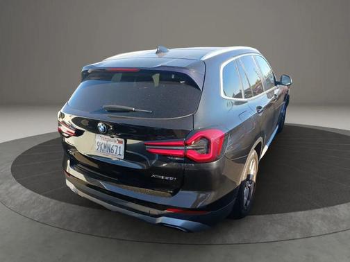 Black 2022 BMW X3 xDrive30i