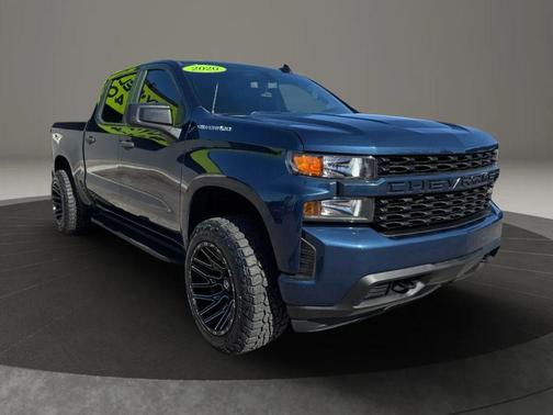 Northsky Blue Metallic 2020 Chevrolet Silverado 1500 Custom