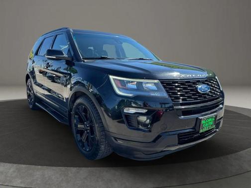 Agate Black Metallic 2019 Ford Explorer Sport
