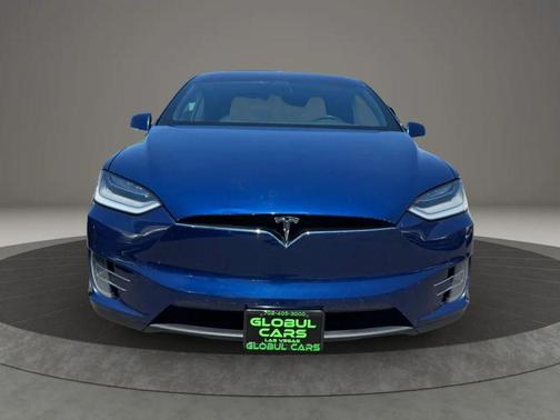 Deep Blue Metallic 2020 Tesla Model X Long Range Plus Dual Motor All-Wheel Drive