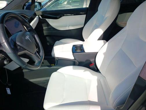 Deep Blue Metallic 2020 Tesla Model X Long Range Plus Dual Motor All-Wheel Drive
