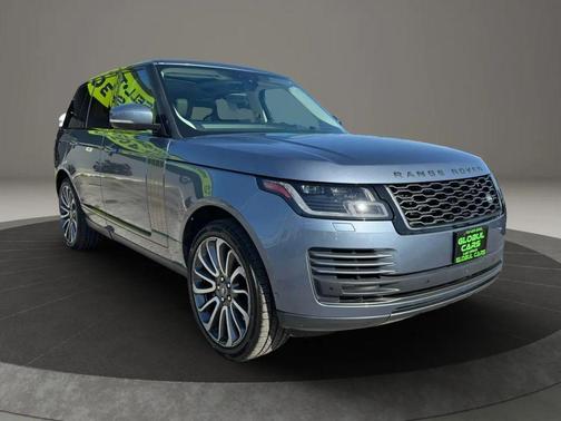 Blue 2019 Land Rover Range Rover 3.0L V6 Supercharged HSE