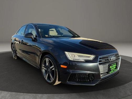 Blue 2017 Audi A4 2.0T Premium Plus