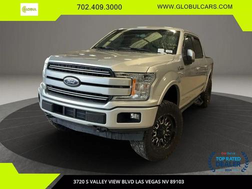 Ingot Silver Metallic 2018 Ford F-150 Lariat Truck