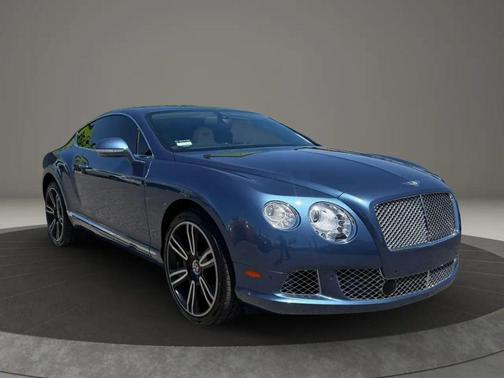 Blue 2012 Bentley Continental GT Base