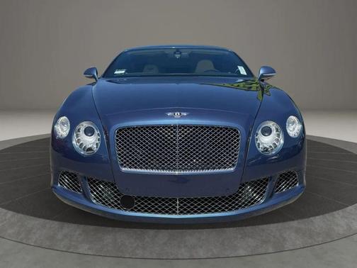Blue 2012 Bentley Continental GT Base