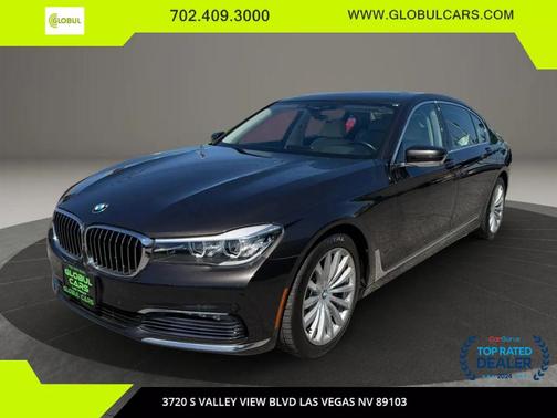 Brown 2017 BMW 740 xDrive