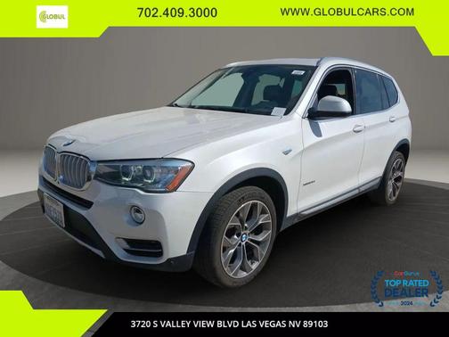White 2016 BMW X3 xDrive35i