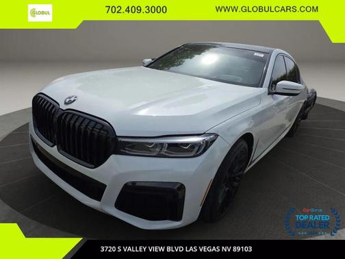 Alpine White 2020 BMW 750 i xDrive