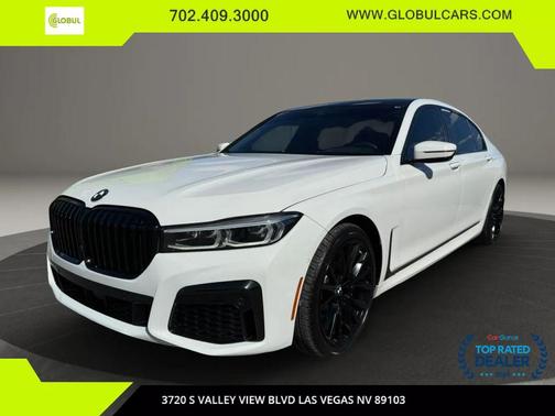 Alpine White 2020 BMW 750 i xDrive