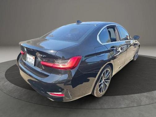 Black 2019 BMW 330 330i Sedan 4D