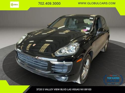 Black 2017 Porsche Cayenne Platinum Edition