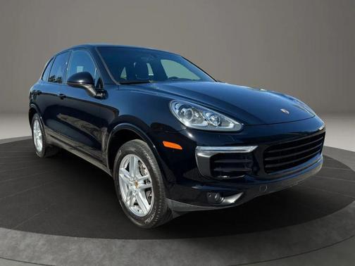 Black 2017 Porsche Cayenne Platinum Edition