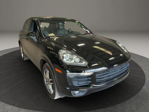 Black 2017 Porsche Cayenne Platinum Edition