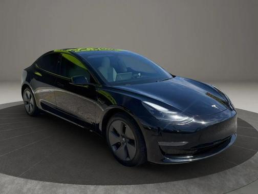 Solid Black 2023 Tesla Model 3 Standard Range