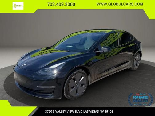 Solid Black 2023 Tesla Model 3 Standard Range