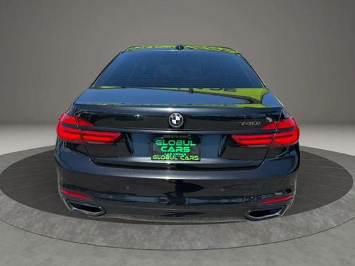 Black 2018 BMW 740 740i Sedan 4D