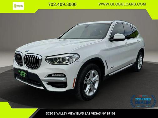 White 2018 BMW X3 xDrive30i