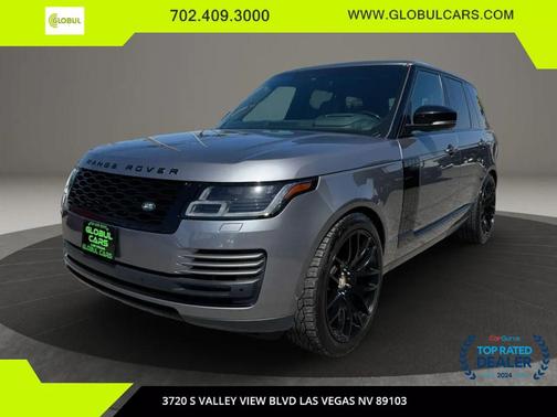 Gray 2021 Land Rover Range Rover 3.0L V6 Supercharged HSE