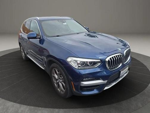Phytonic Blue Metallic 2020 BMW X3 sDrive30i