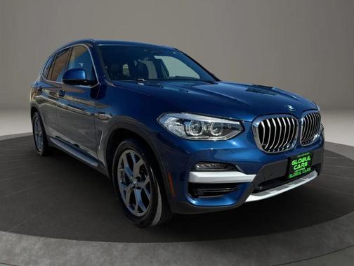 Phytonic Blue Metallic 2020 BMW X3 sDrive30i