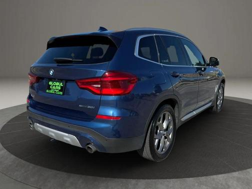 Phytonic Blue Metallic 2020 BMW X3 sDrive30i