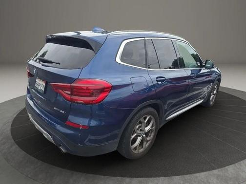 Phytonic Blue Metallic 2020 BMW X3 sDrive30i