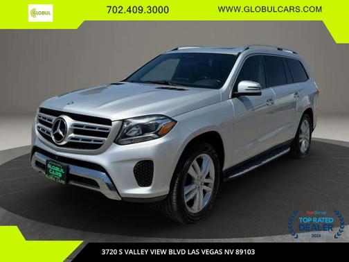 Silver 2017 Mercedes-Benz GLS 450 4MATIC