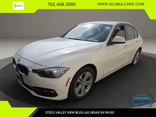 White 2016 BMW 328 328i Sedan 4D